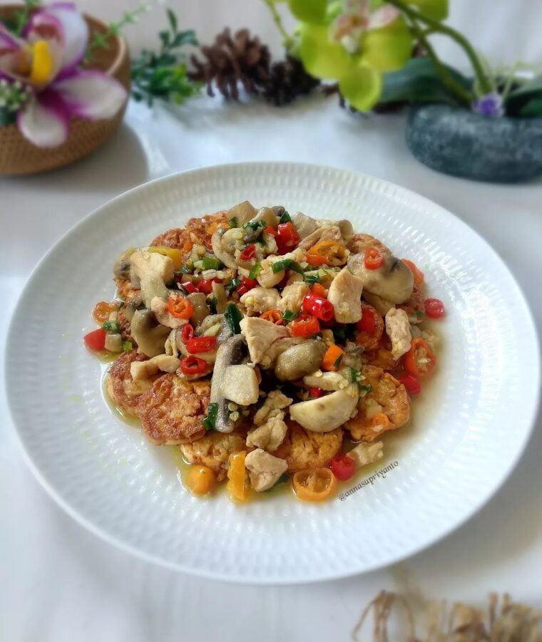 Resep Tofu Cabe Garam Dari annasupriyanto
