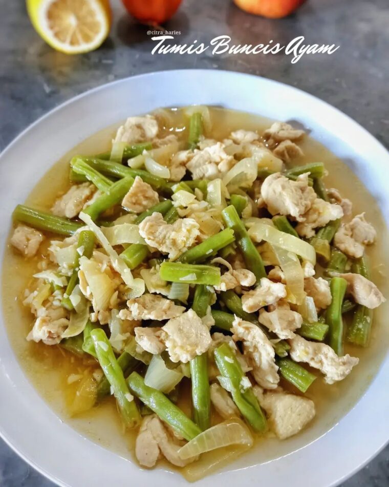 Resep Tumis Buncis Ayam Dari citra_haries