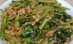 Resep Tumis Kangkung Tempe Dari kina.nrl