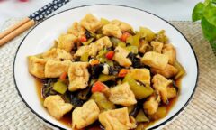 Resep Tumis Sawi Asin Tahu Dari rosita_kitchendiary