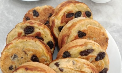 Apem Pisang Jadul - Kue dari Kismis