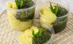 Resep Bubur Jagung Mutiara Pandan Dari dhora_kusumadewi