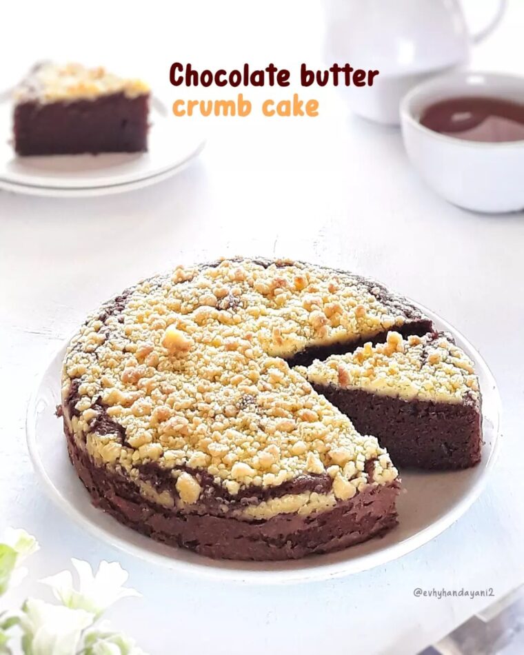 Resep Chocolate Butter Crumb Cake Dari evhyhandayani2
