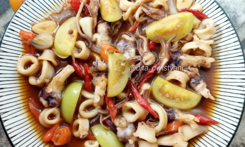 Cumi Masak Brambang Terasi