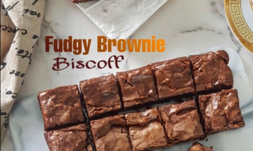 Fudgy Brownie Biscoff