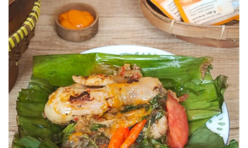 Pepes Ayam Kemangi Mayo - Masakan dari Cabai dan Cabai Rawit