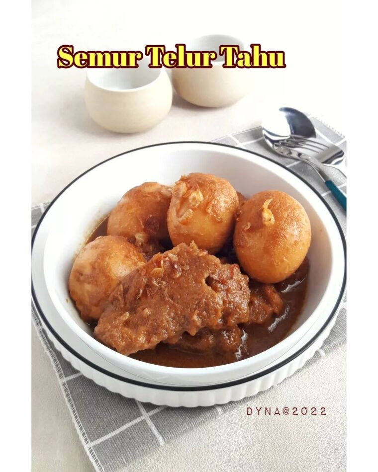 Resep Semur Telur Tahu Dari dapur_dyna