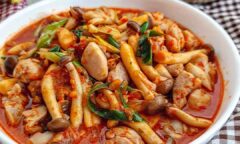 Resep Tumis Ayam Jamur Saus Pedas Dari yscooking