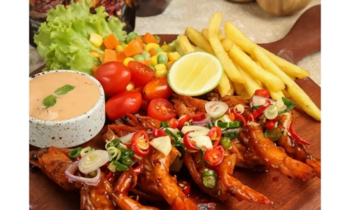 Udang Bbq Sambal Dabu Dabu