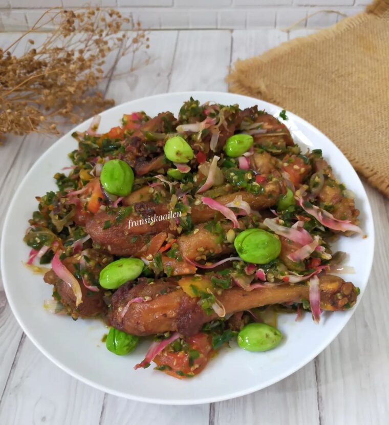 Resep Ayam Cabe Hijau Kecombrang Dari fransiskaailen