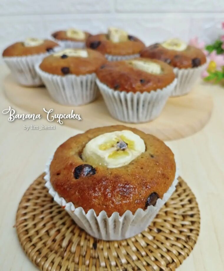 Resep Banana Cupcakes Dari lim_henni