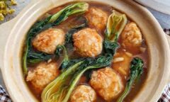 Resep Bokchoy Bola Daging Dari yscooking