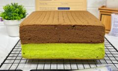 Resep Bolu Lapis Pandan Coklat Dari debbie_ariesthea