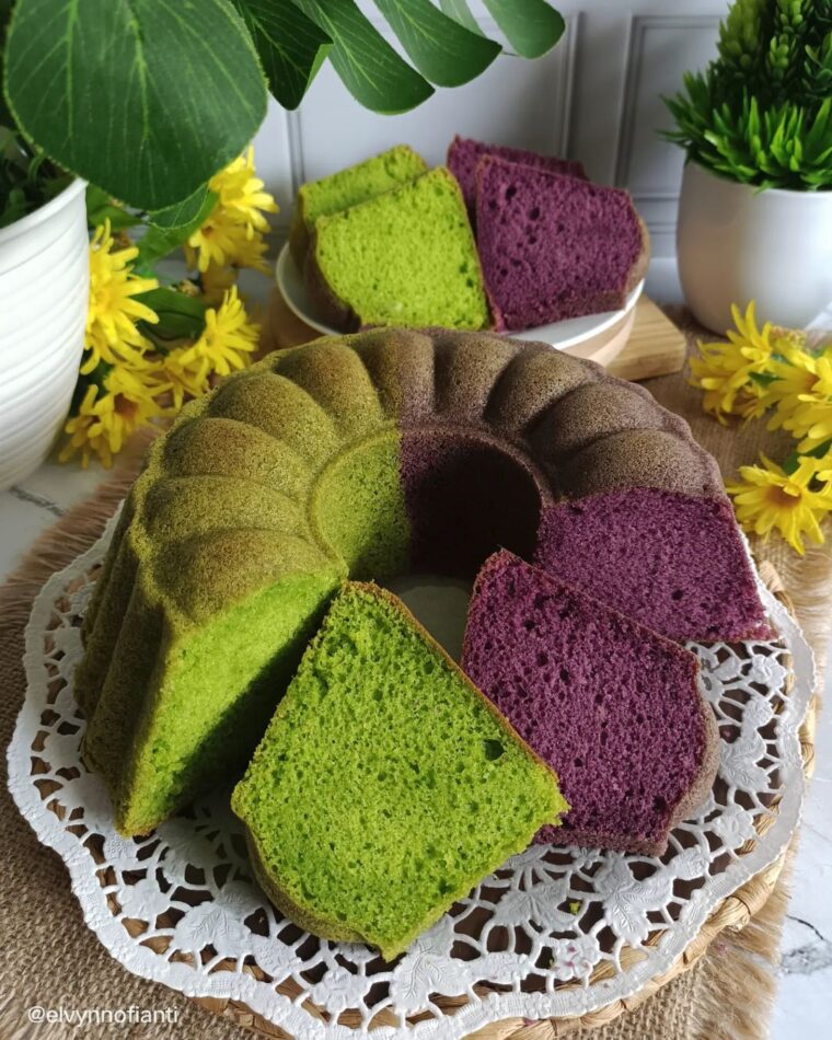 Resep Bolu Santan Pandan Taro Dari elvynnofianti