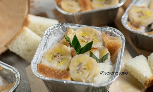Bongko Pisang Roti Tawar