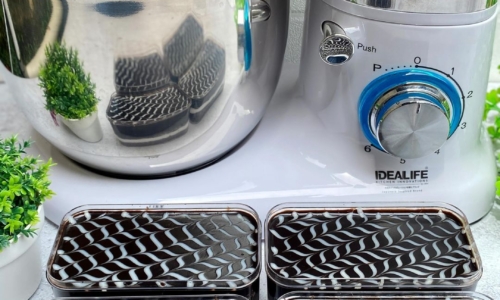 Brownies Kukus Coklat Ganache