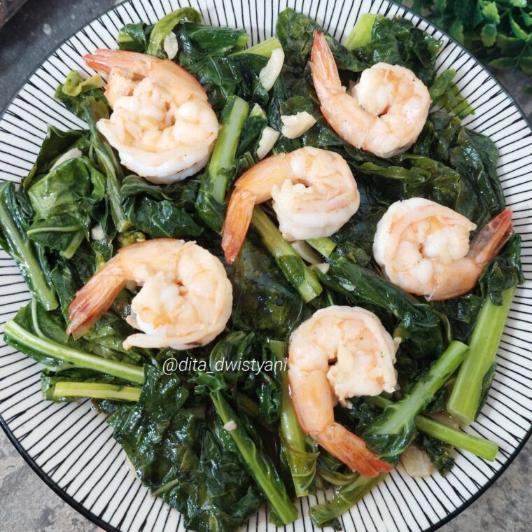 Resep Cah Kailan Udang Dari dita_dwistyani