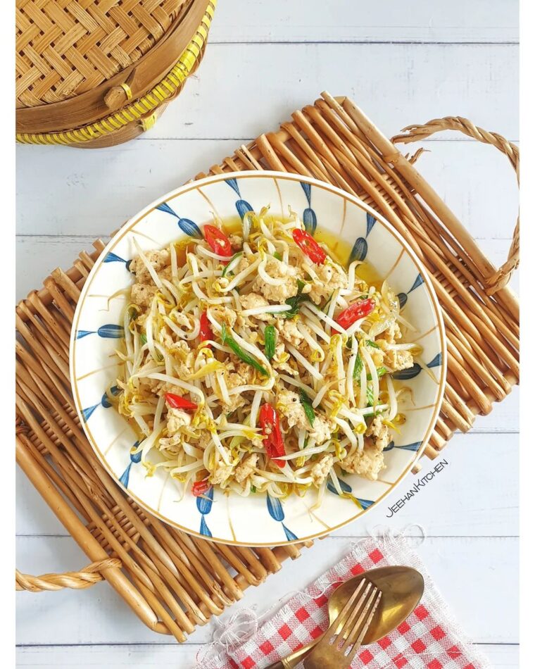 Resep Cah Toge Ayam Giling Dari jeehan_kitchen