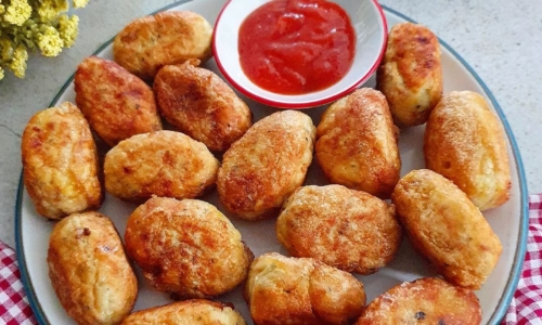 Chicken And Potato Fritters
