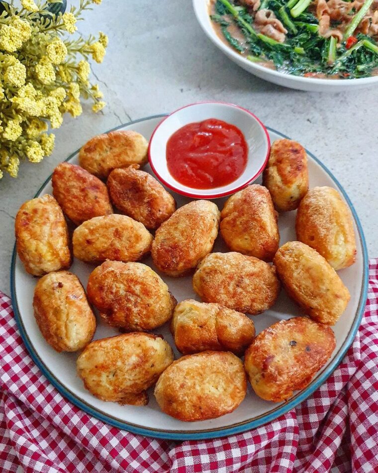 Resep Chicken And Potato Fritters Dari yscooking
