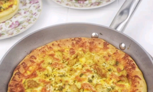 Chicken Pizza - Kue dari Tomat