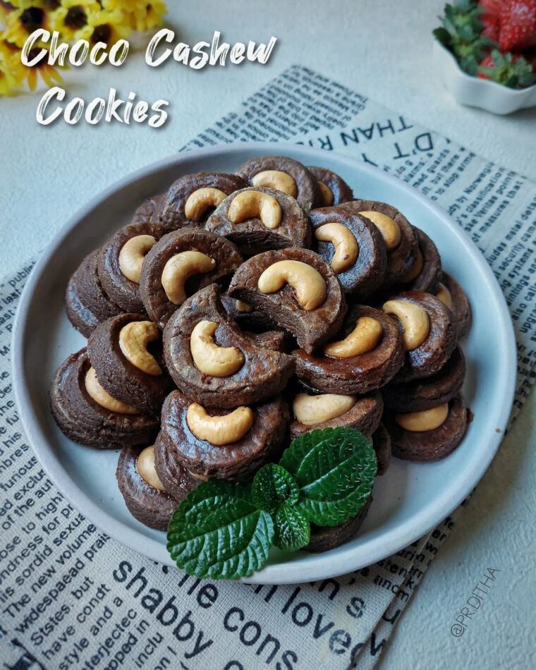 Resep Choco Cashew Cookies Dari pr.ditha