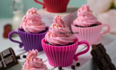 Resep Choco Strawberry Cupcake Dari sarongsarie