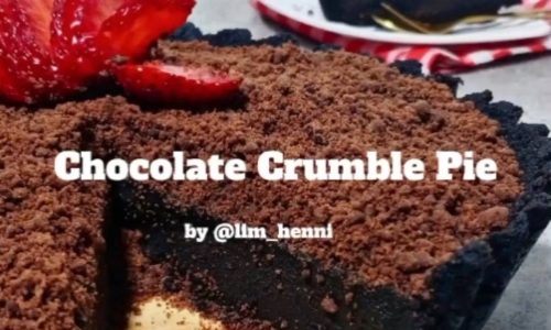 Chocolate Crumble Pie