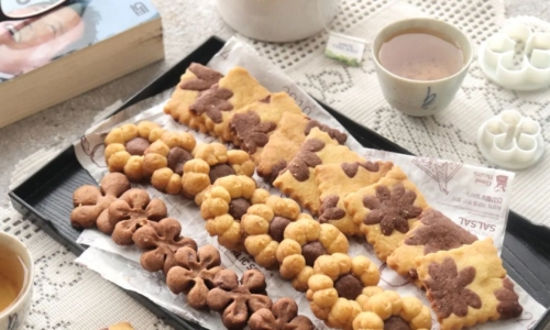 Flower Butter Cookies