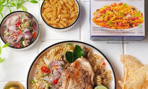 Goma Macaroni Sambal Matah