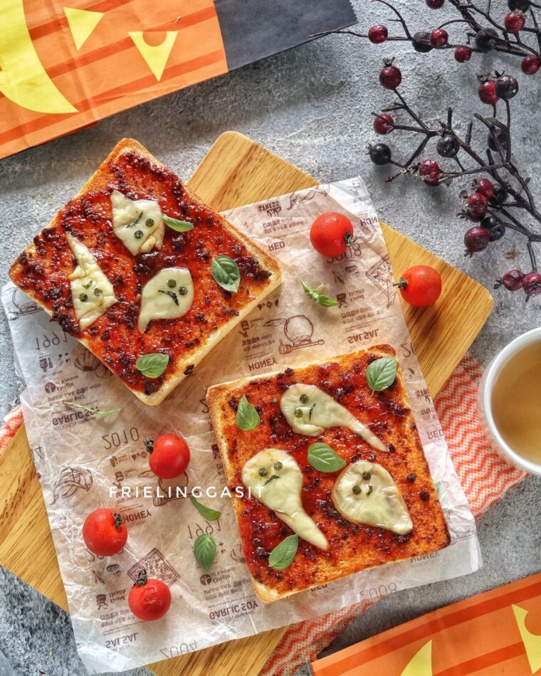 Resep Halloween Toast Dari friel_sit