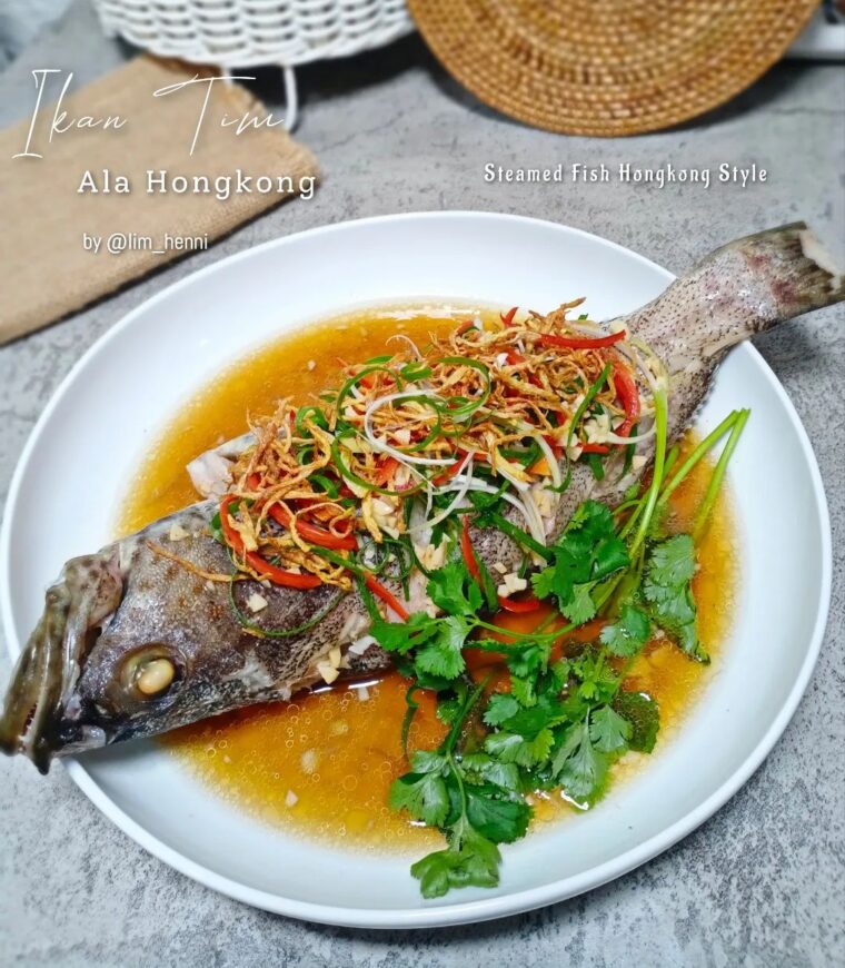 Resep Ikan Tim (Hongkong Style) Dari lim_henni