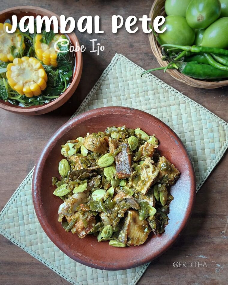 Resep Jambal Pete Cabe Ijo Dari pr.ditha