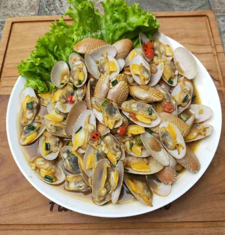 Resep Kerang Batik Saus Tiram Dari fransiskaailen