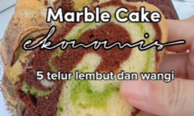 Marble Cake Ekonomis (Irit Telur)