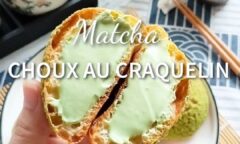 Resep Matcha Cream Puffs (Choux Au Craquelin) Dari christinsetiorini