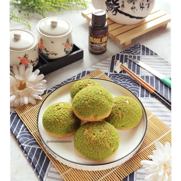Resep Matcha Cream Puffs Dari christinsetiorini