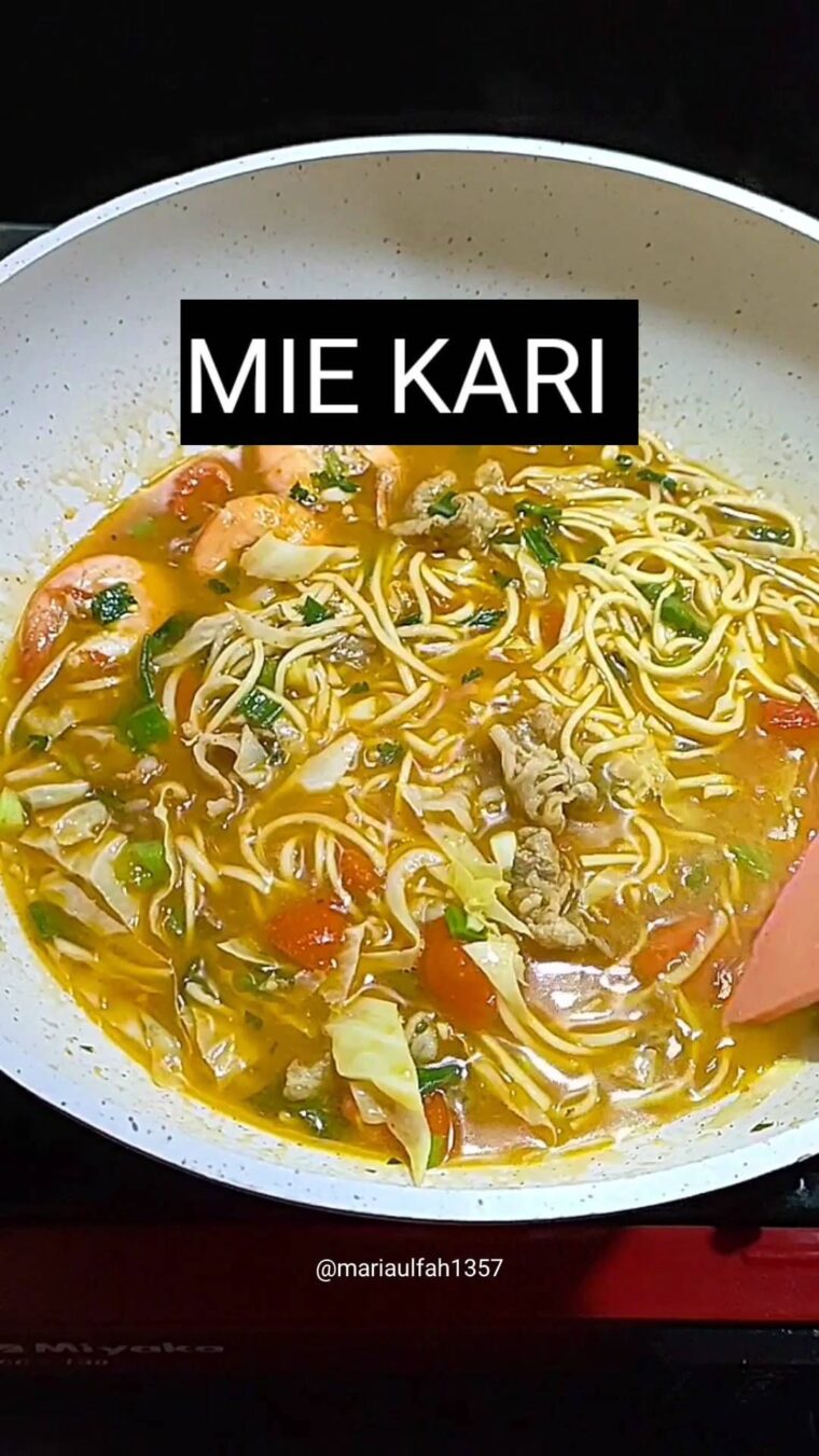 Resep Mie Kari Dari mariaulfah1357