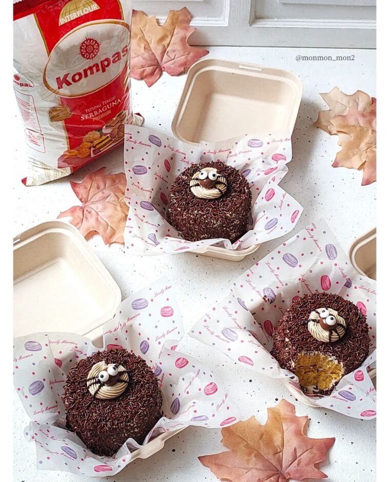 Resep Mini Sponge Cake Halloween Dari monmon_mon2