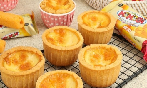 Momogi Portuguese Egg Tarts - Kue dari Keju