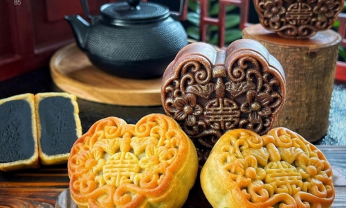 Mooncake - Kue dari Kacang Tanah