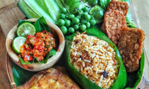 Nasi Tutug Oncom - Masakan dari Oncom