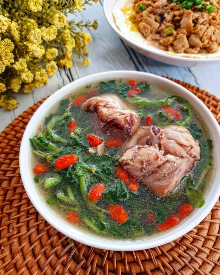Resep Oriental Chicken And Watercress Soup Dari yscooking