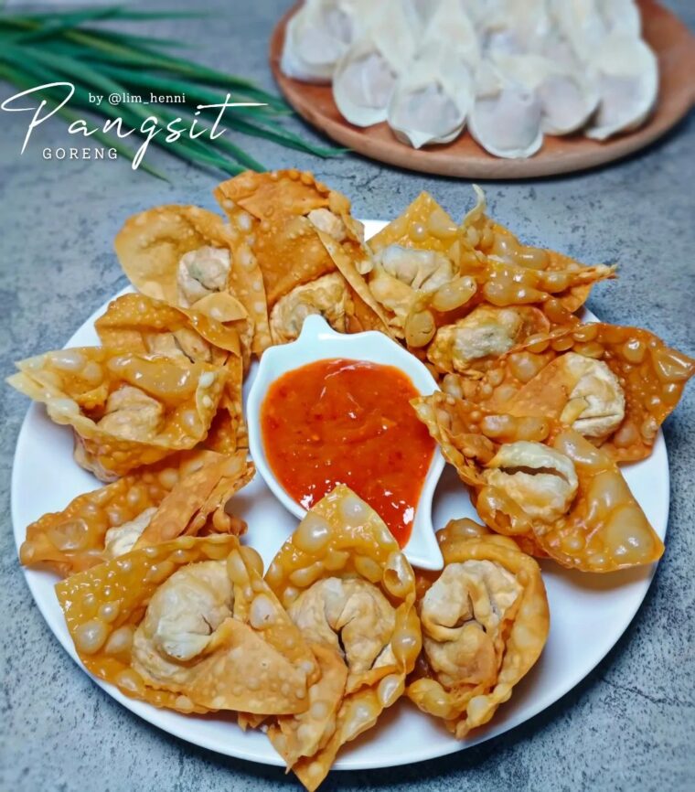 Resep Pangsit Ayam Udang Goreng Dari lim_henni
