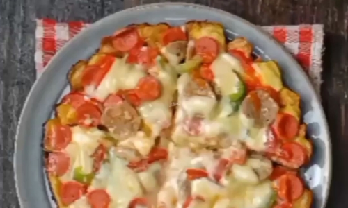 Pizza Roti Susu Teflon