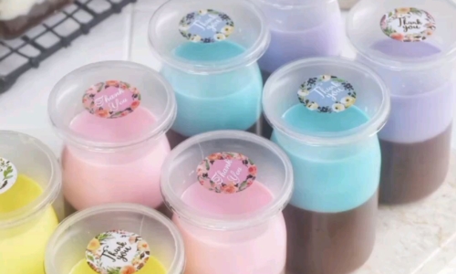 Pudding Sedot - Kue dari Nangka