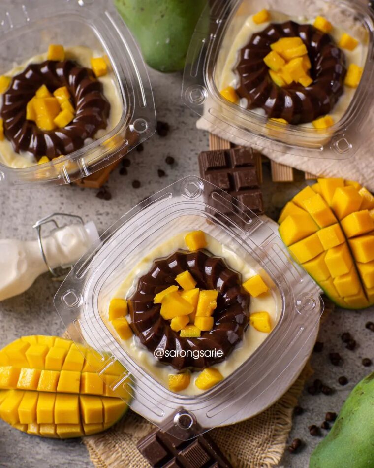 Resep Puding Coklat Mangga Vla Vanilla Dari sarongsarie