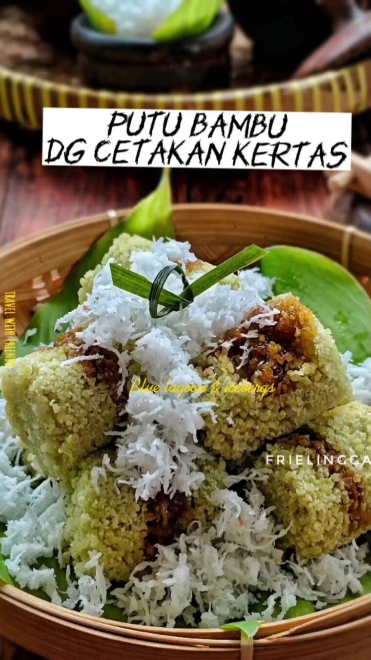 Resep Putu Bambu Cetakan Kertas Dari friel_sit