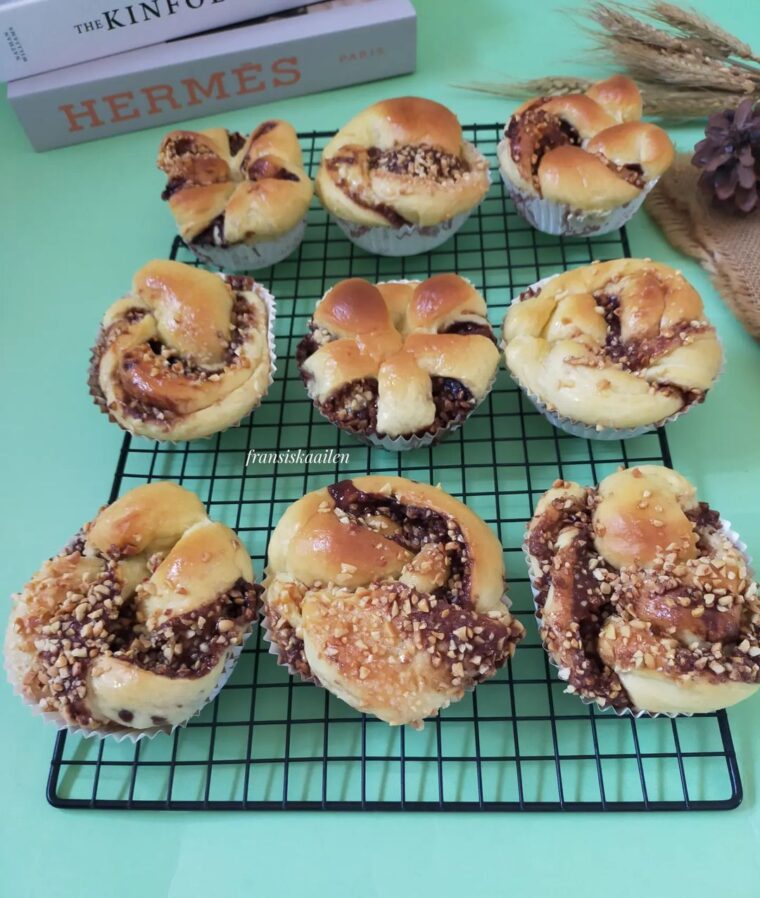 Resep Roti Kacang Nutella Dari fransiskaailen