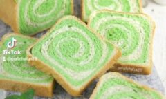 Resep Roti Tawar Motif Pandan Dari malichatun88
